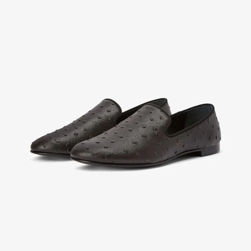 Cedar Brown Leather Loafers sold by ArnoConti