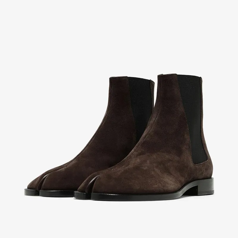 Suede Split-Toe Boots Unisex sold by ArnoConti