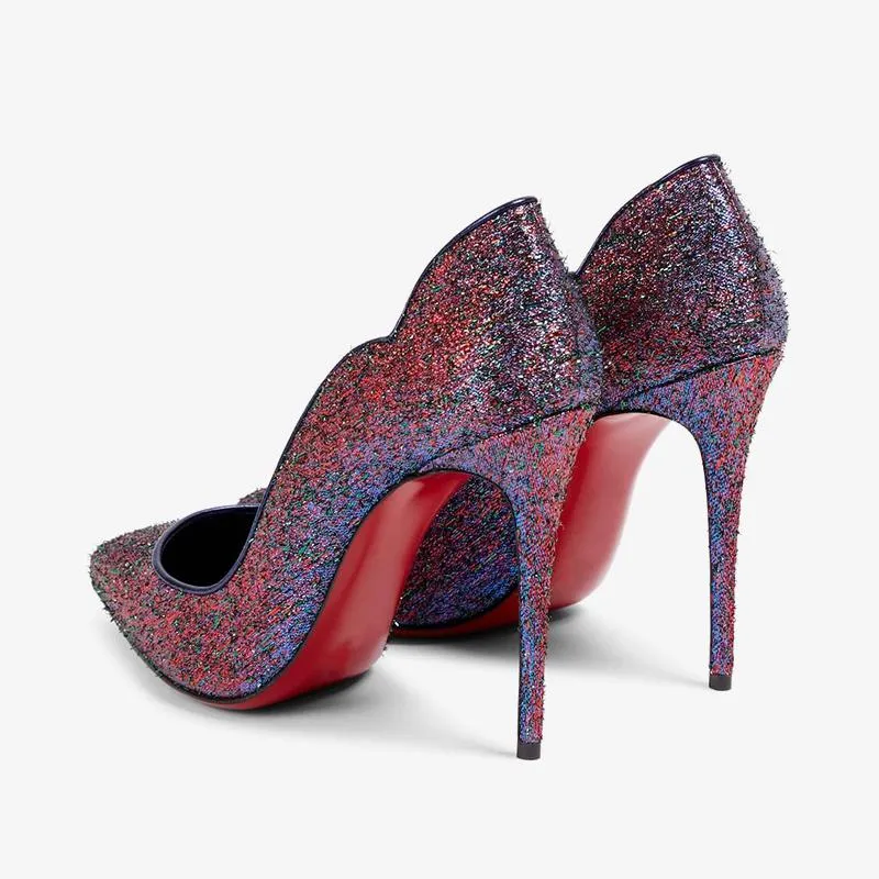 Elegant Blue Lacquer Sole Pumps sold by ArnoConti product image thumbnail 3