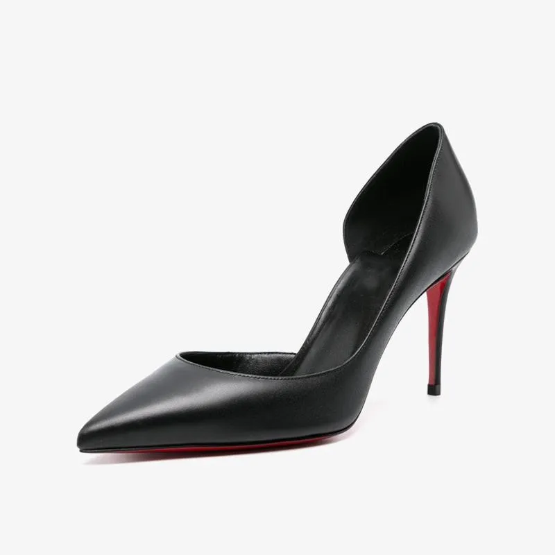 Sleek Black Stiletto Shoes sold by ArnoConti