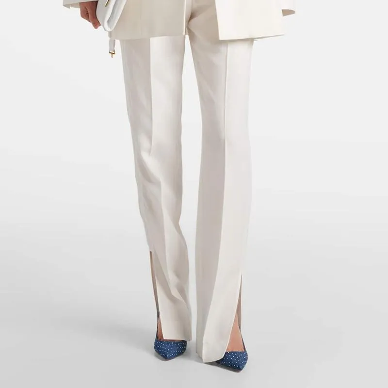 Chic Blue Fabric Pumps sold by ArnoConti product image thumbnail 5