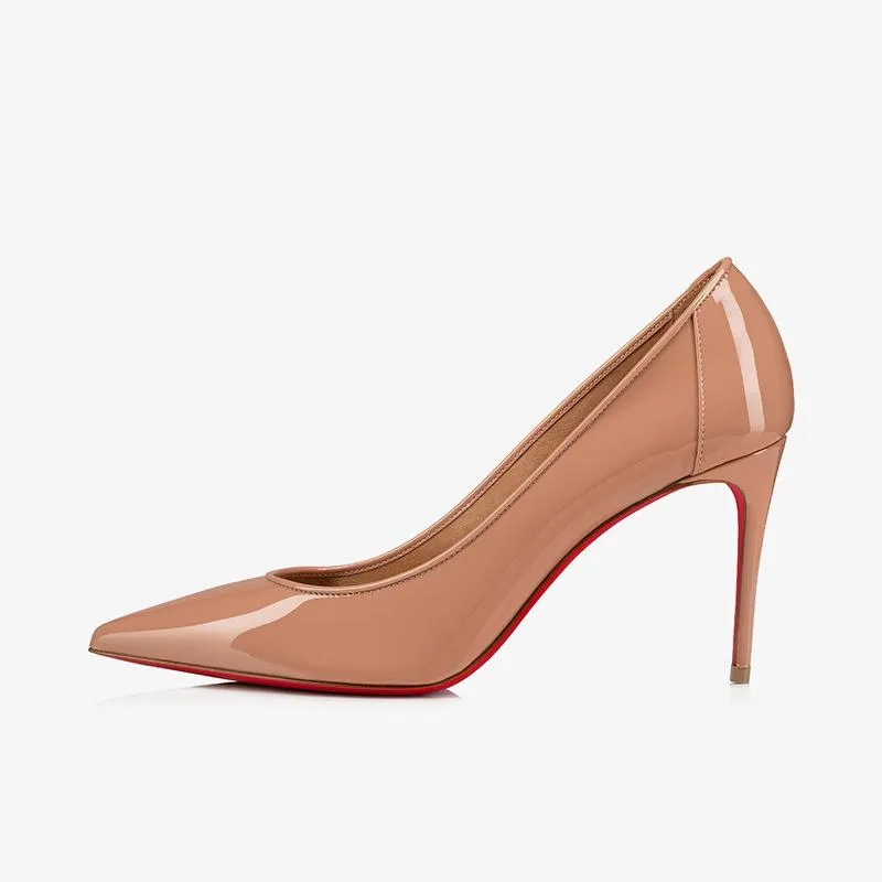 Sleek Nude Pointed Pumps sold by ArnoConti product image thumbnail 2