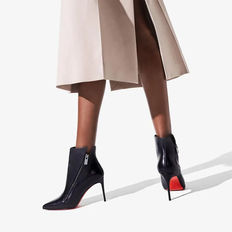 Chic Black Pointed Ankle Boots sold by ArnoConti product image thumbnail 2