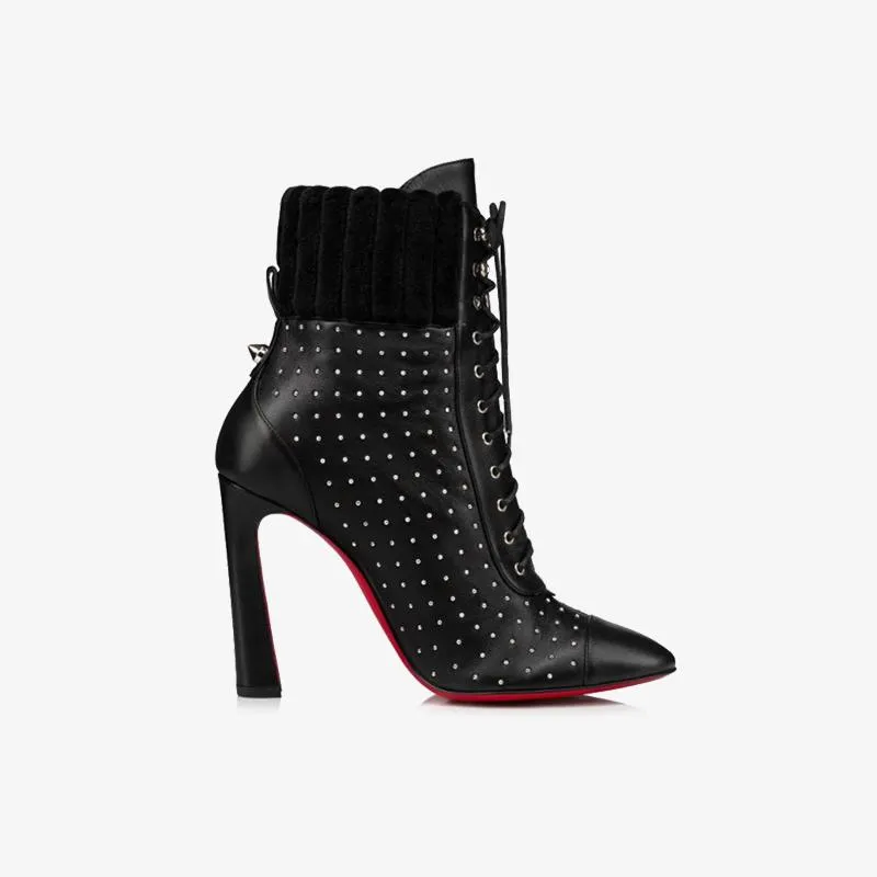 Chic Black Calf Ankle Boots sold by ArnoConti product image thumbnail 3