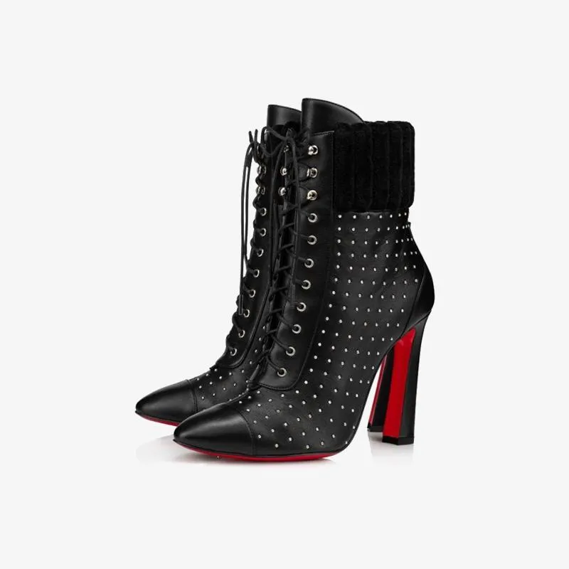 Chic Black Calf Ankle Boots sold by ArnoConti