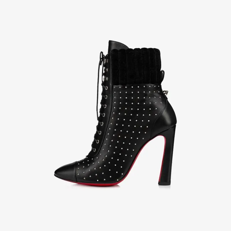 Chic Black Calf Ankle Boots sold by ArnoConti product image thumbnail 2