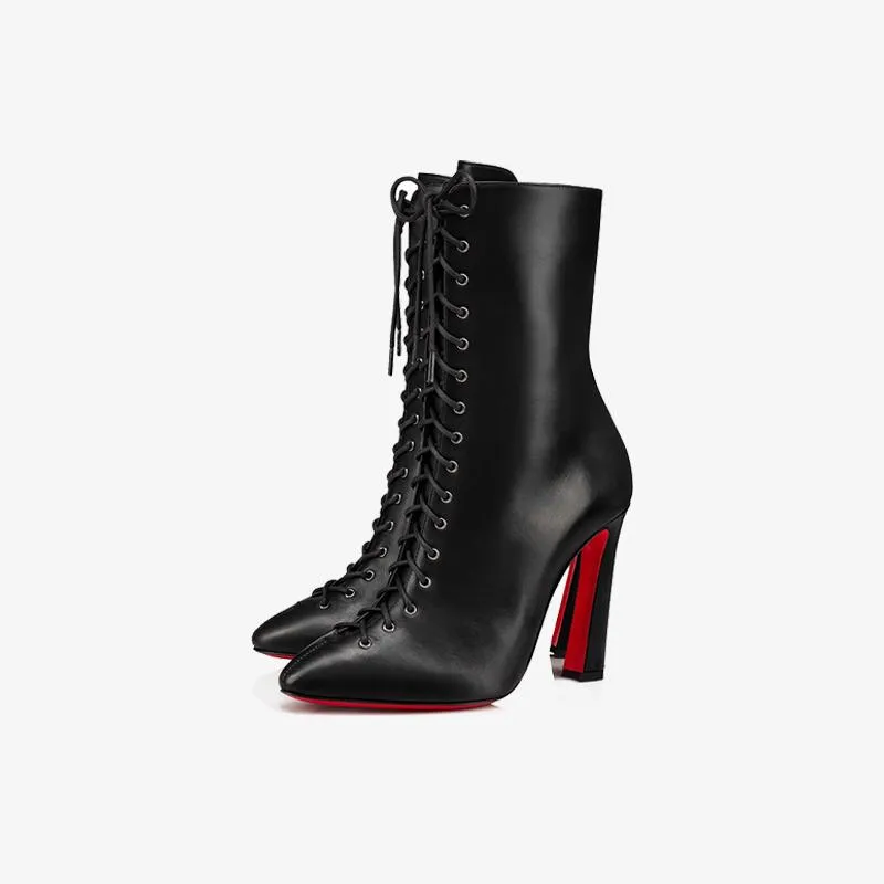 Sleek High-Heel Black Boots sold by ArnoConti