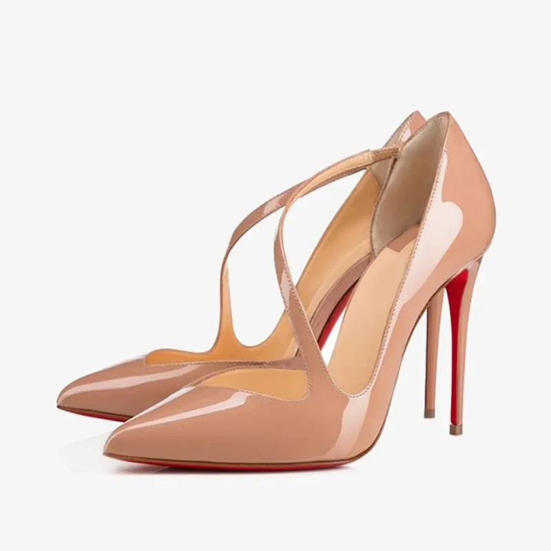 Sleek Asymmetrical Stilettos sold by ArnoConti