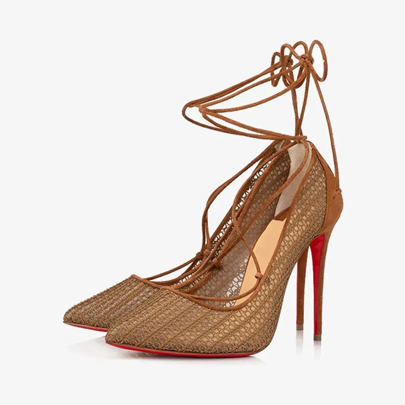 Elegant Mesh Stiletto Heels sold by ArnoConti