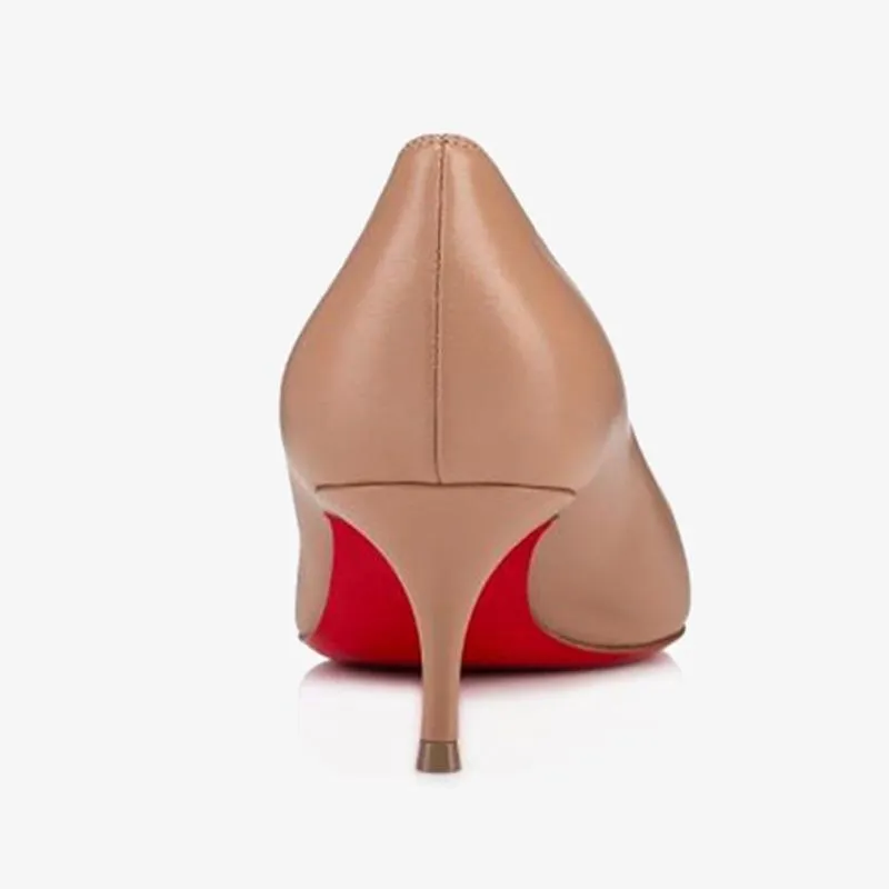 Minimalist Summer Leather Heels sold by ArnoConti product image thumbnail 4