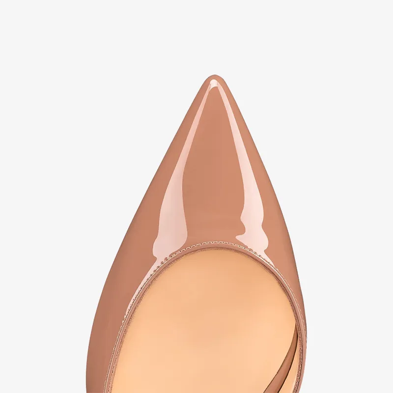 Classic Nude Pointed Pumps sold by ArnoConti product image thumbnail 4