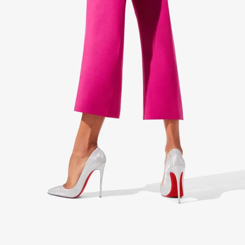 Iridescent Silver Sculpted Pumps sold by ArnoConti product image thumbnail 2