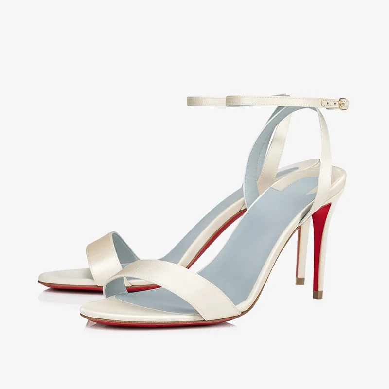 Chic Satin Ankle Strap Sandals sold by ArnoConti