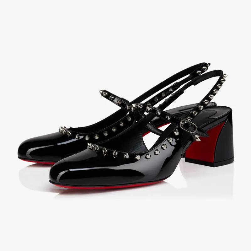 Sleek Black Ballet Flats sold by ArnoConti