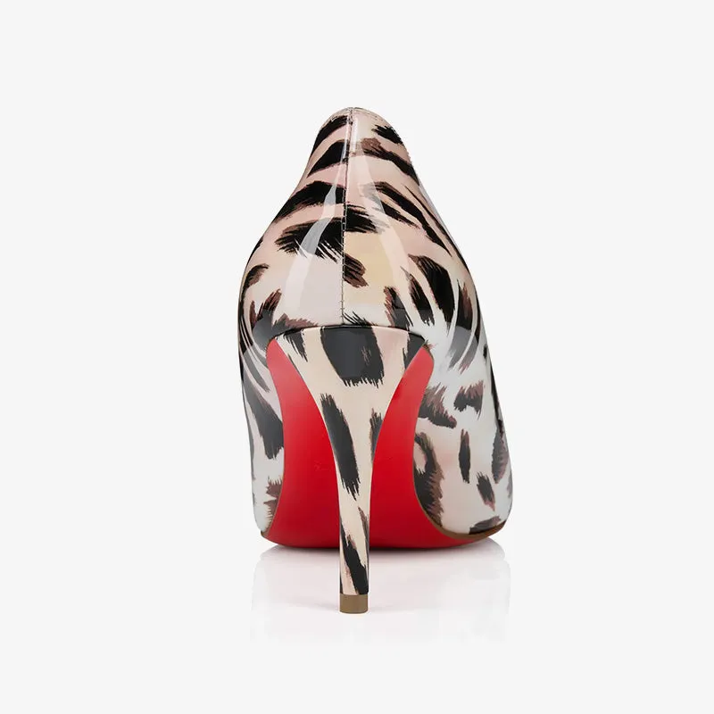 Elegant Rose Print Heels sold by ArnoConti product image thumbnail 4