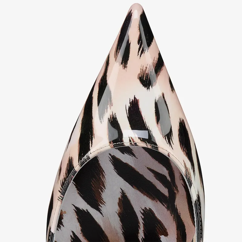 Elegant Rose Print Heels sold by ArnoConti product image thumbnail 3