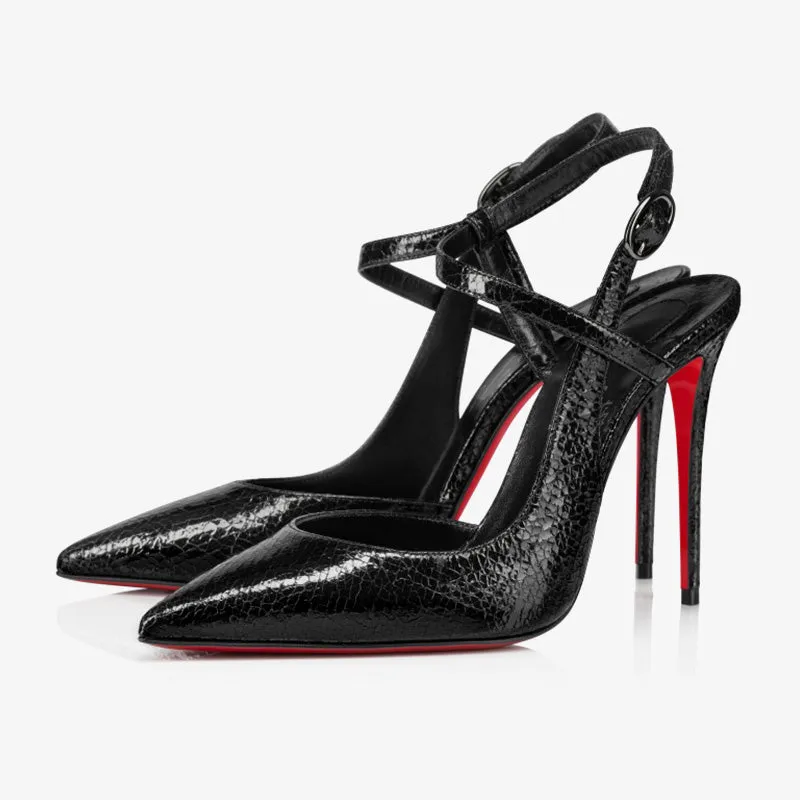 Elegant Buckle Heels sold by ArnoConti