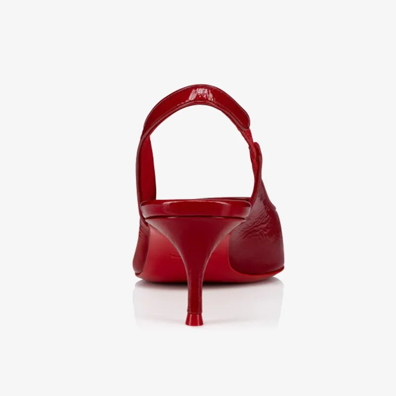 Glossy Red Pointed Heels sold by ArnoConti product image thumbnail 5