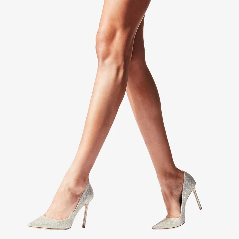 Beige Pointed-Toe Mid Heel Pumps for Everyday Elegance sold by ArnoConti product image thumbnail 2