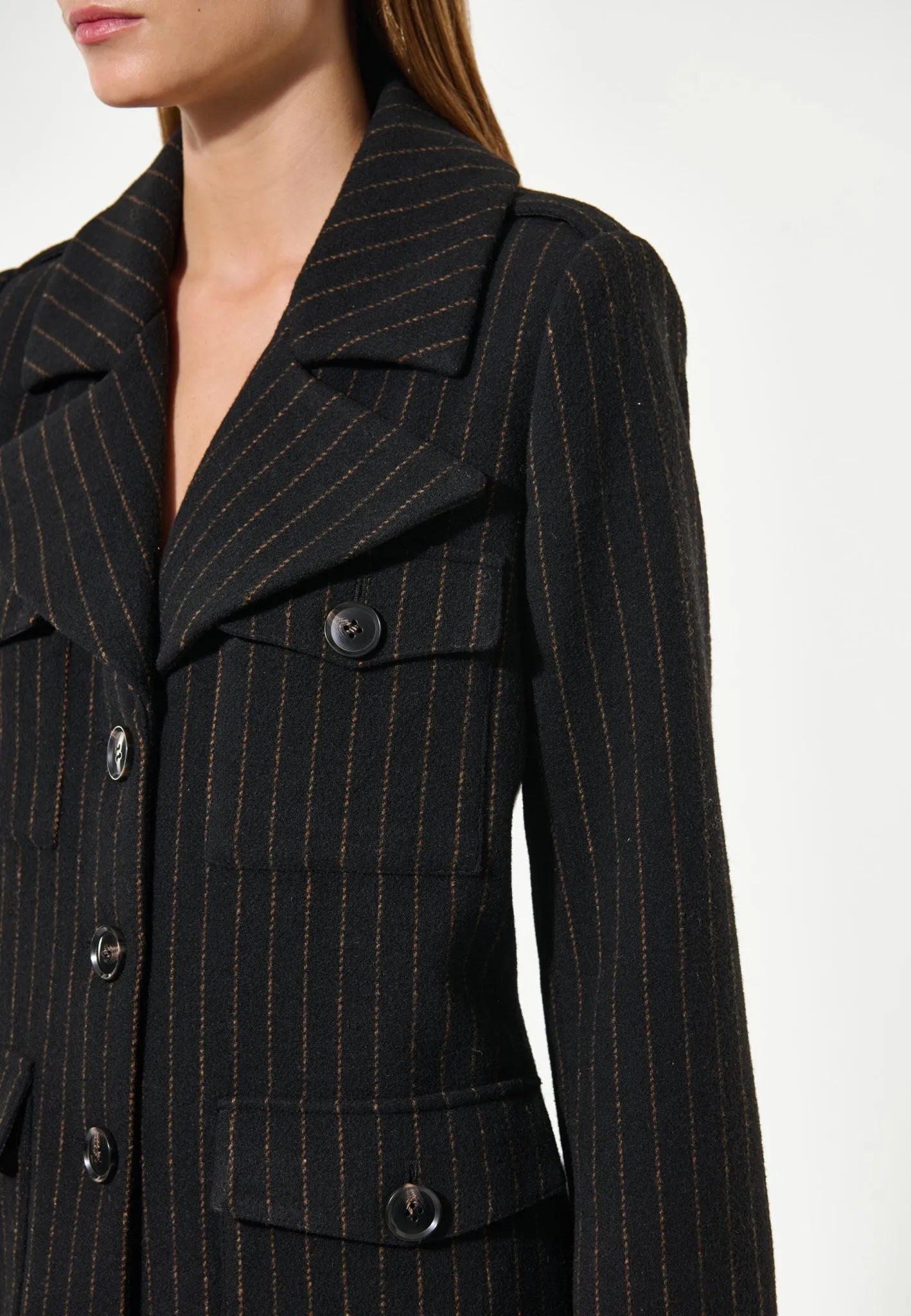 PetraDEA-Black Pinstripe sold by Dea Kudibal product image thumbnail 4