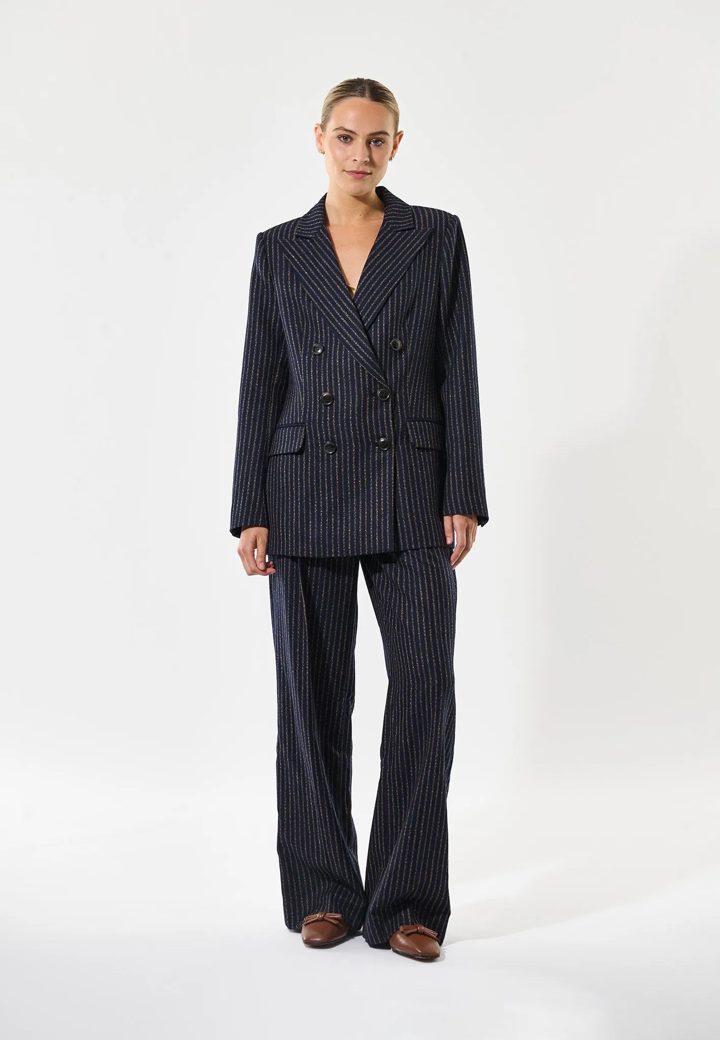 AlbertaDEA-Blue Pinstripe sold by Dea Kudibal product image thumbnail 2