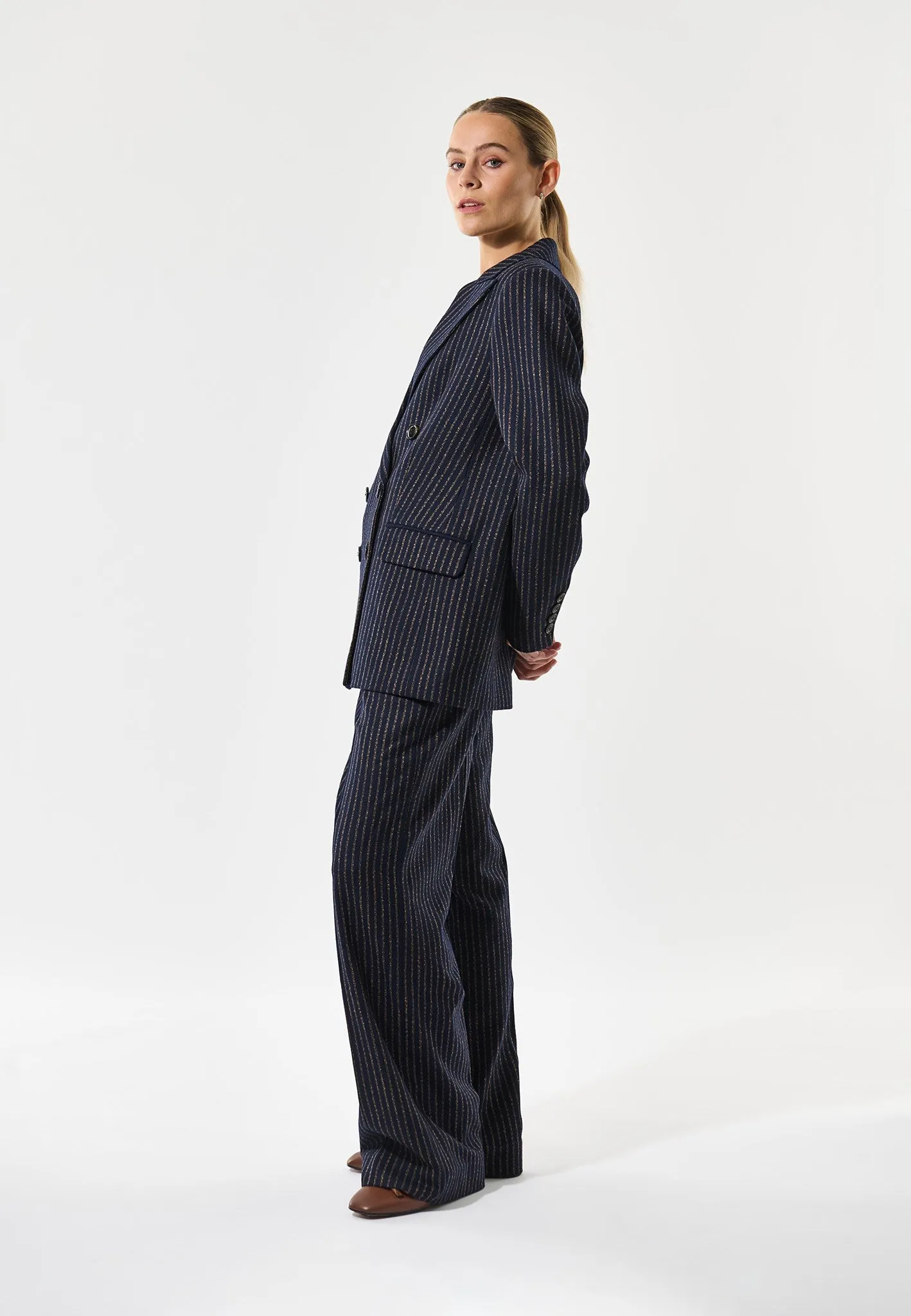 AlbertaDEA-Blue Pinstripe sold by Dea Kudibal product image thumbnail 3