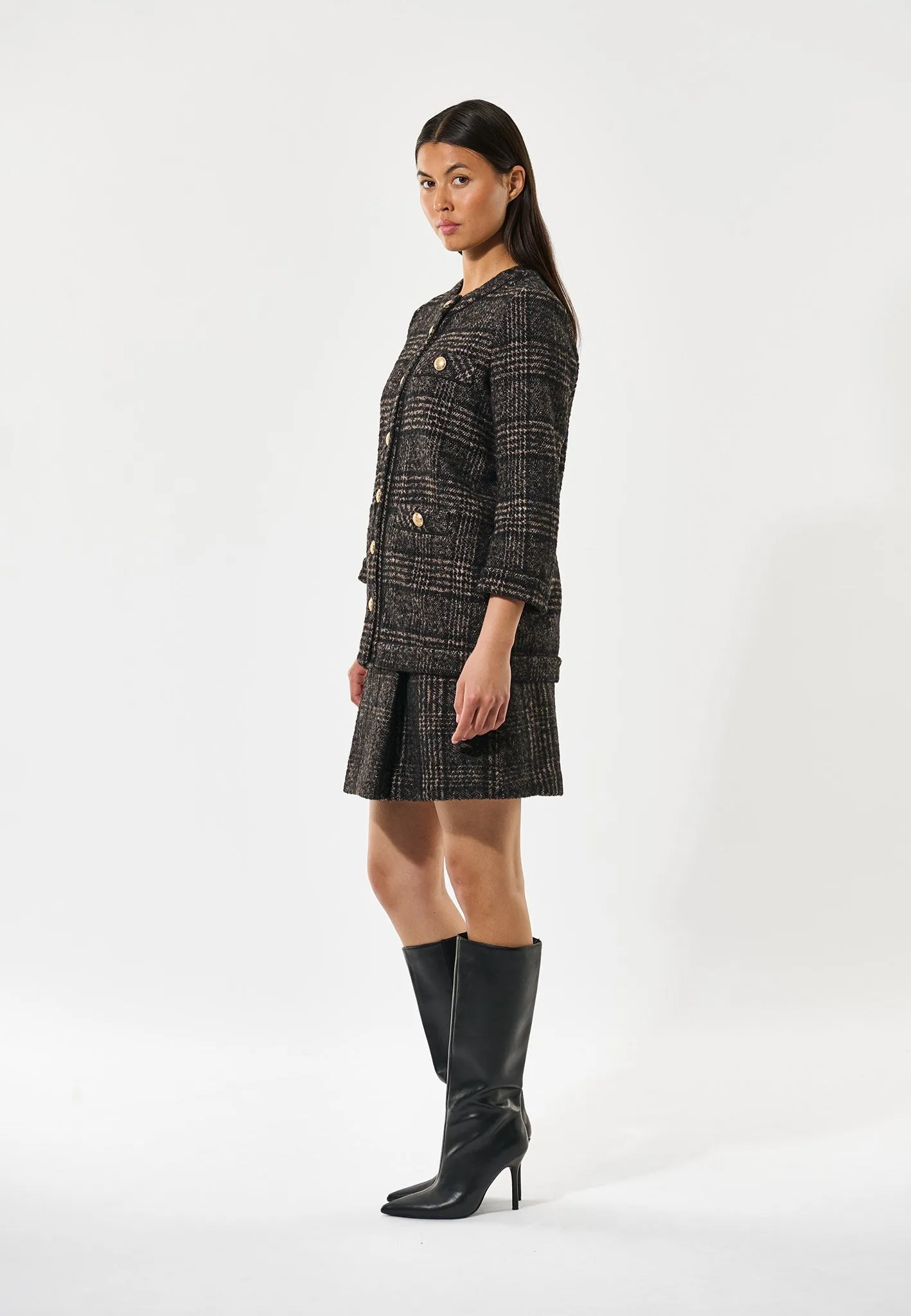 AishaDEA-Black Check sold by Dea Kudibal product image thumbnail 4
