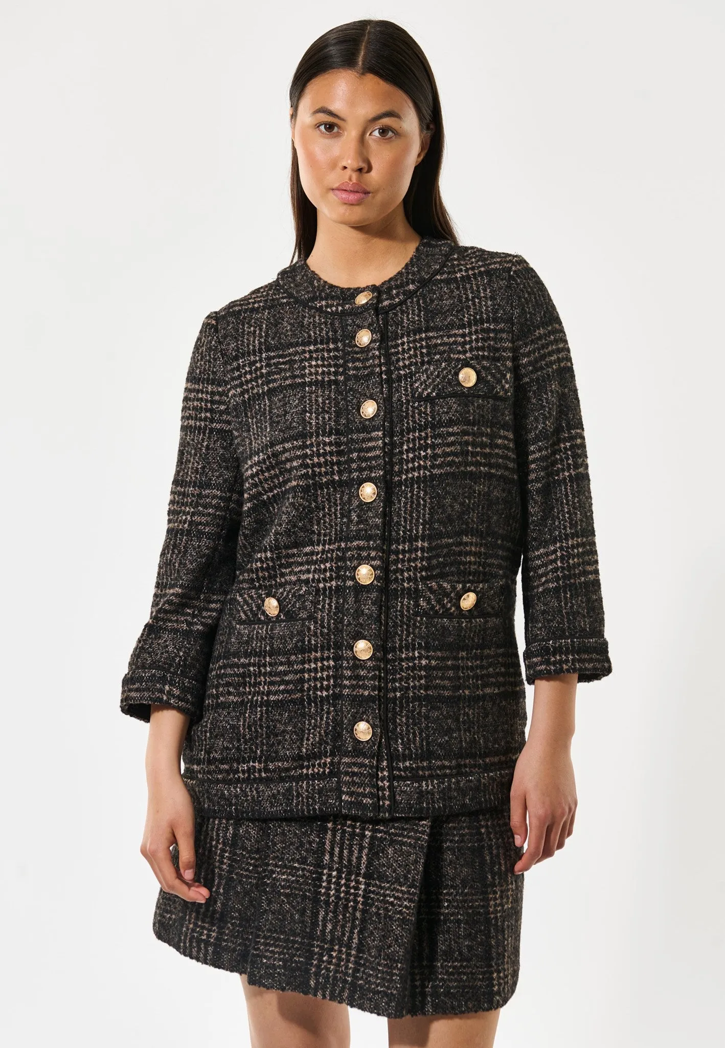 AishaDEA-Black Check sold by Dea Kudibal product image thumbnail 2