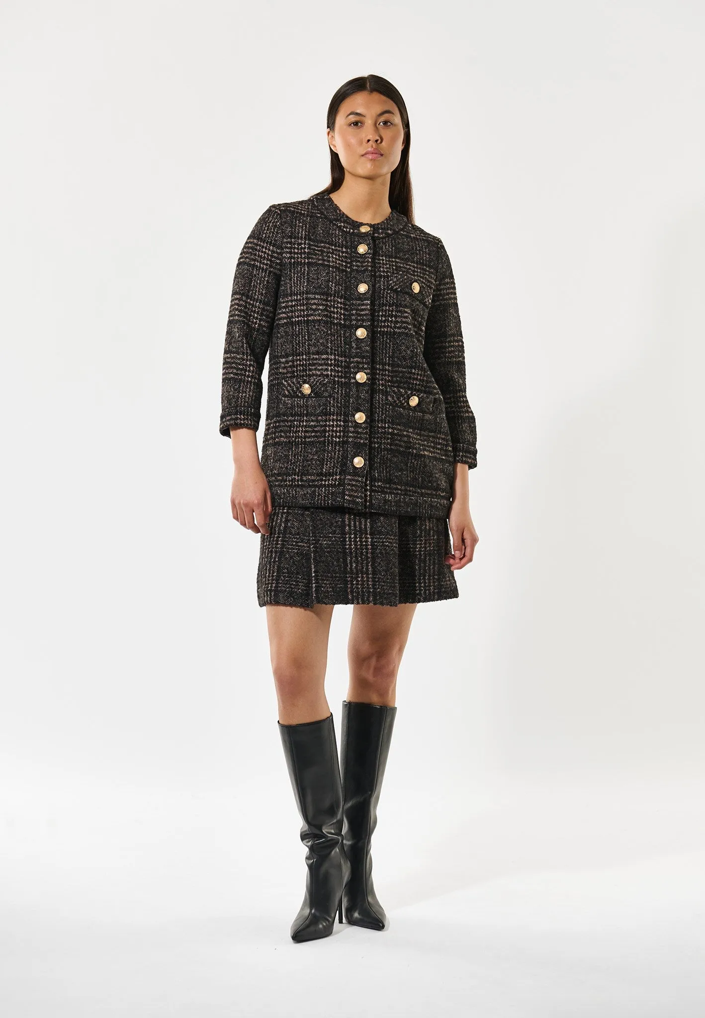 AishaDEA-Black Check sold by Dea Kudibal product image thumbnail 3