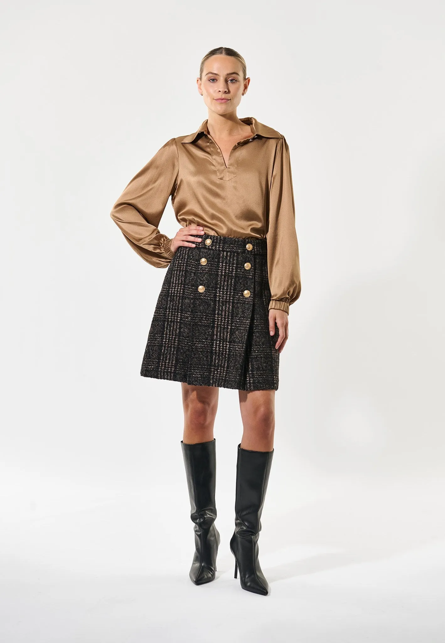 PatriziaDEA-Black Check sold by Dea Kudibal product image thumbnail 2