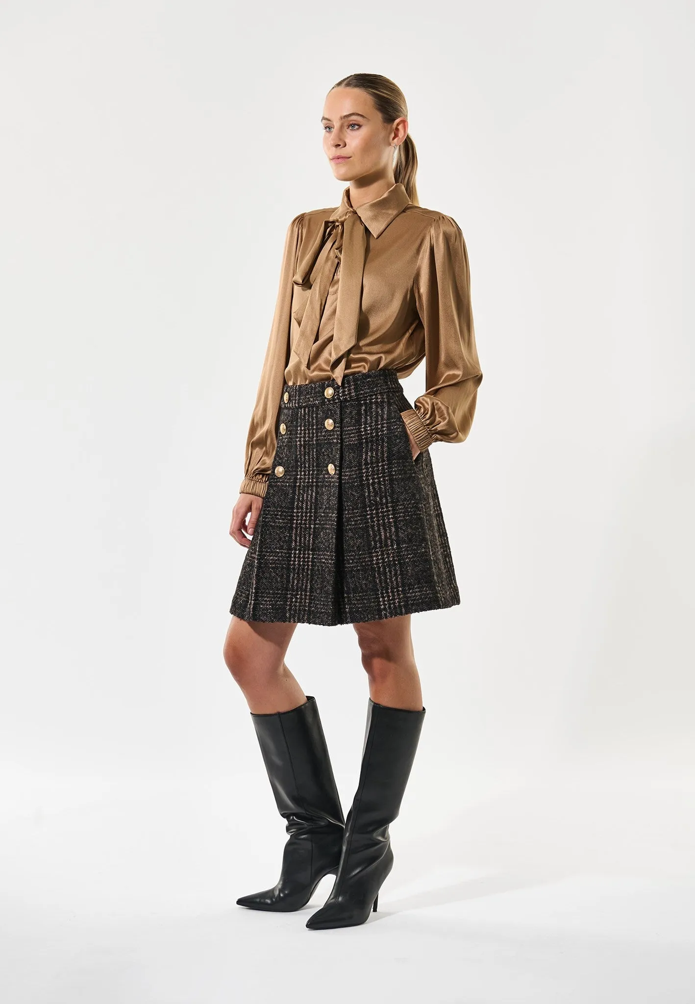 PatriziaDEA-Black Check sold by Dea Kudibal product image thumbnail 3