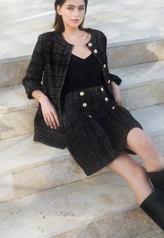PatriziaDEA-Black Check made by Dea Kudibal
