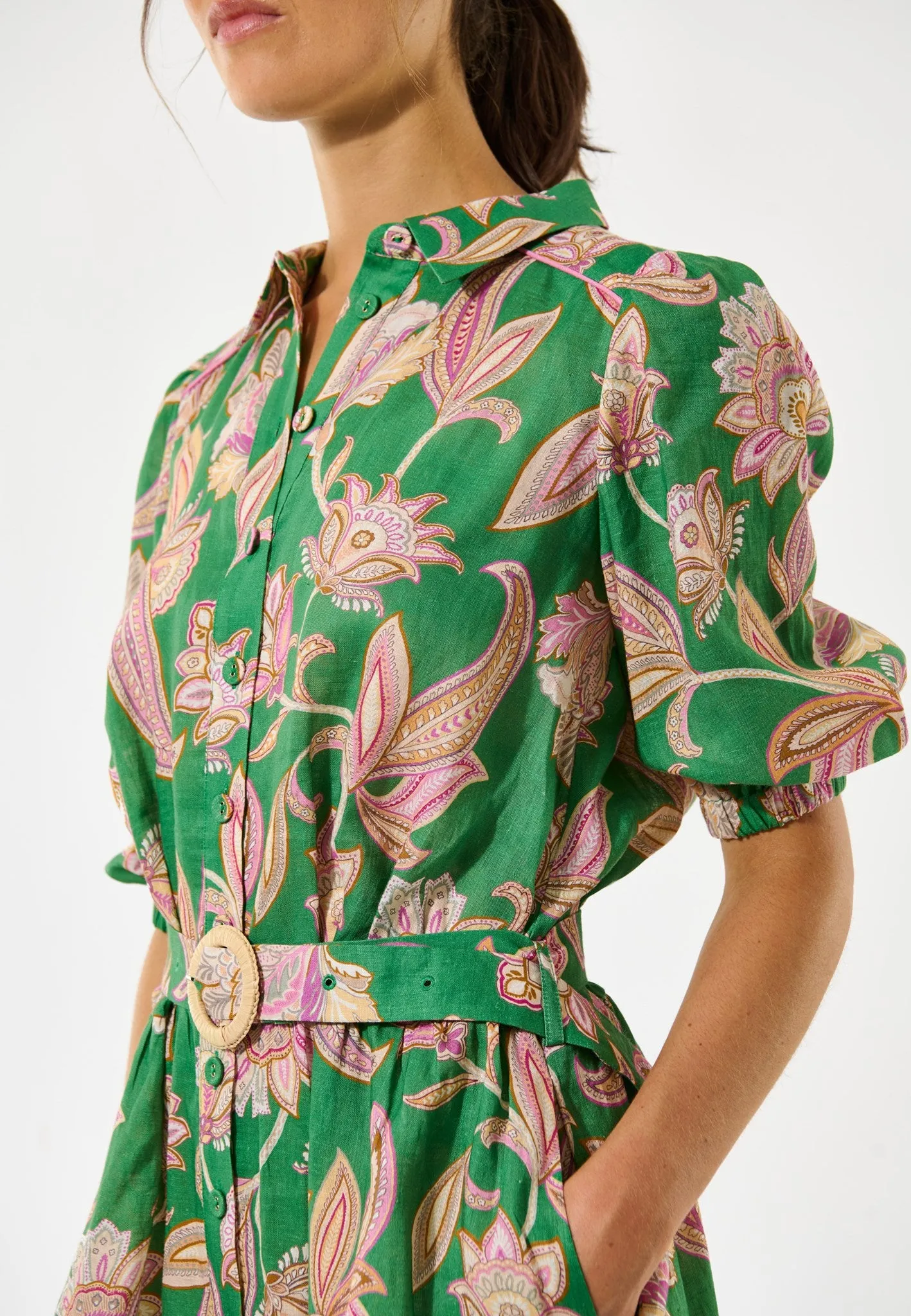 MaryDEA NS-Paisley Full Green sold by Dea Kudibal product image thumbnail 4