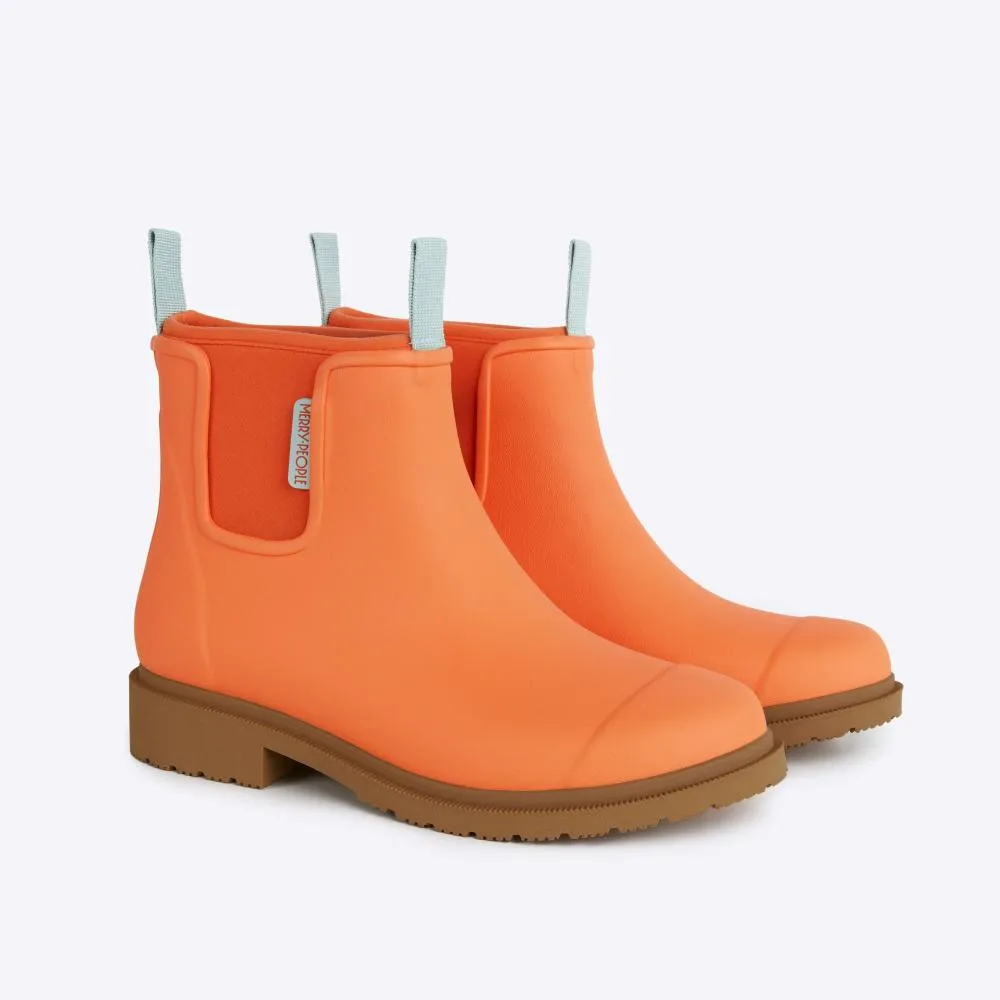 Bobbi Rain Boot // Sherbet Orange sold by Merry People