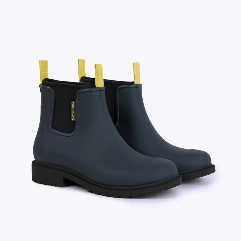 Bobbi Rain Boot // Midnight Blue made by Merry People