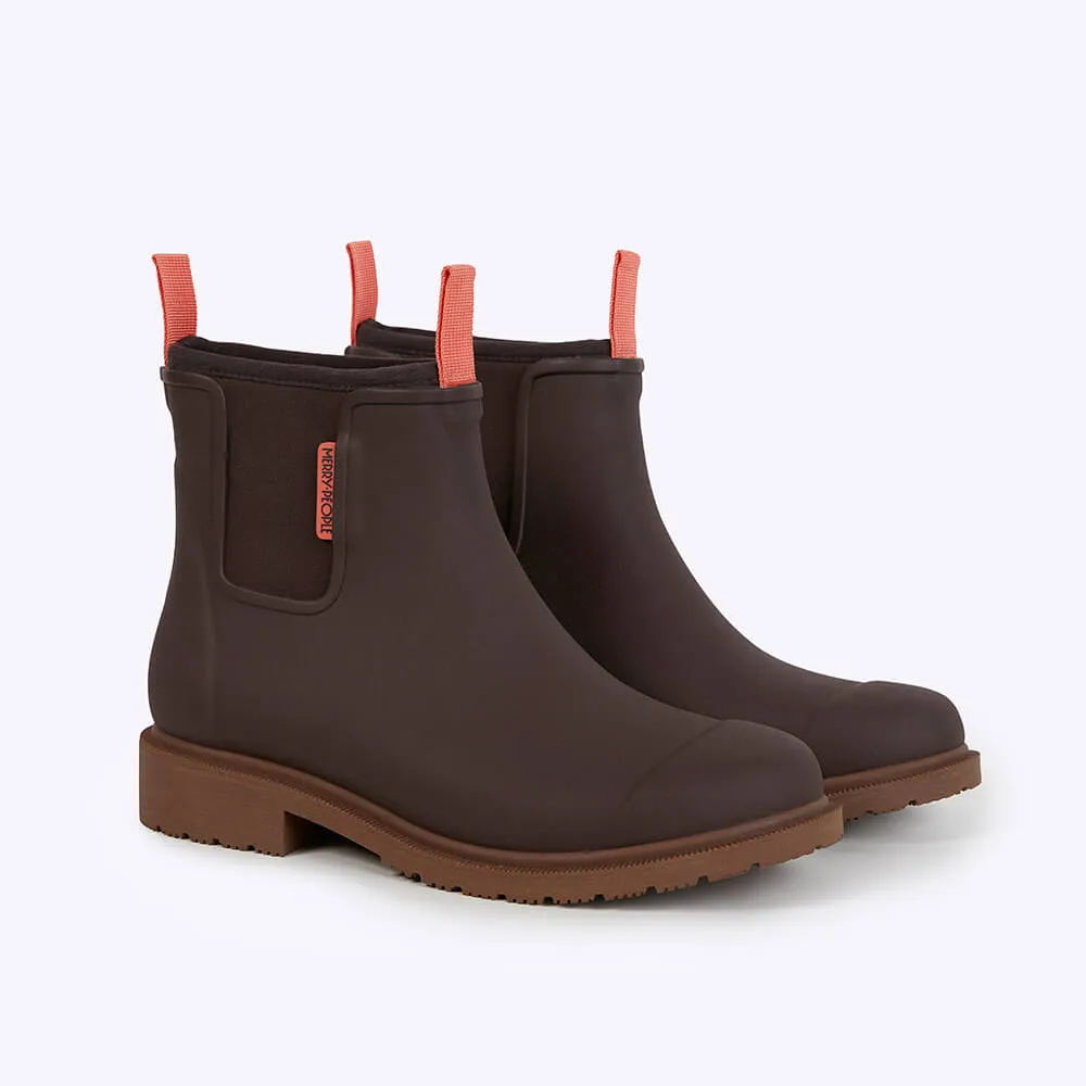 Bobbi Rain Boot // Mocha sold by Merry People