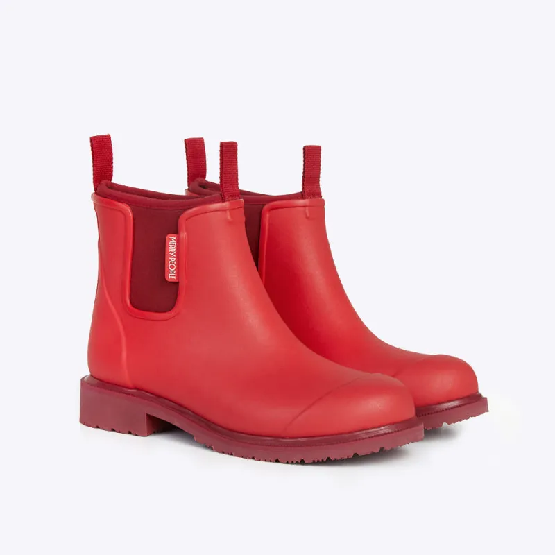 Bobbi Rain Boot // Poppy Red [Retired] made by Merry People
