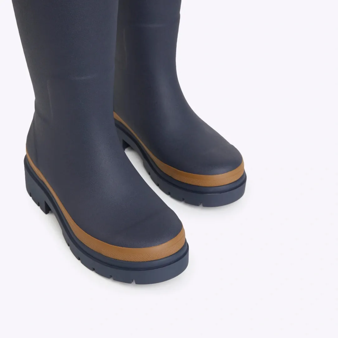 Fergie Tall Rain Boot // Oxford Blue sold by Merry People product image thumbnail 5