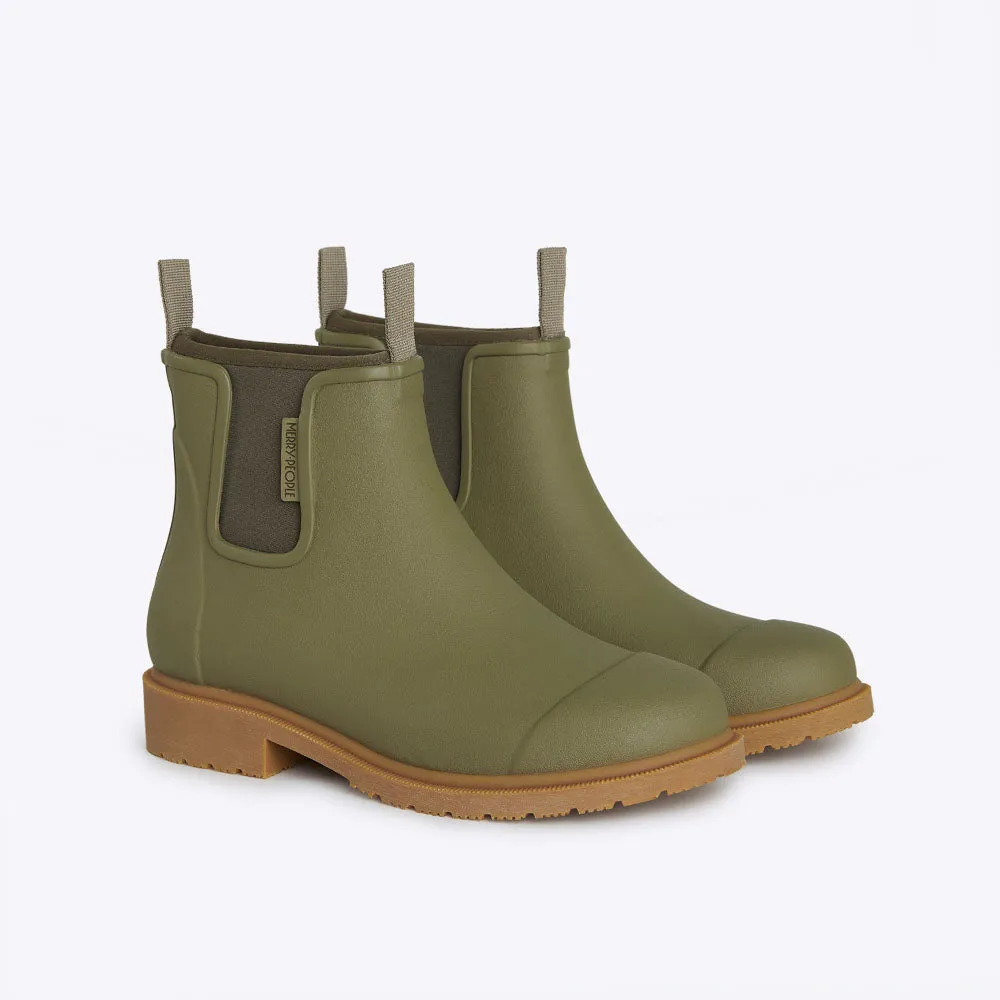 Bobbi Rain Boot // Khaki Green sold by Merry People