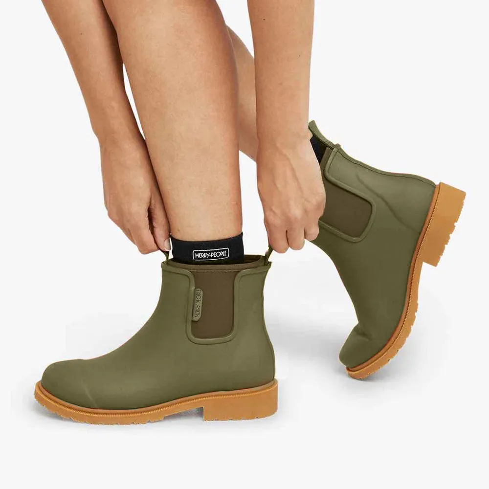 Bobbi Rain Boot // Khaki Green sold by Merry People product image thumbnail 5