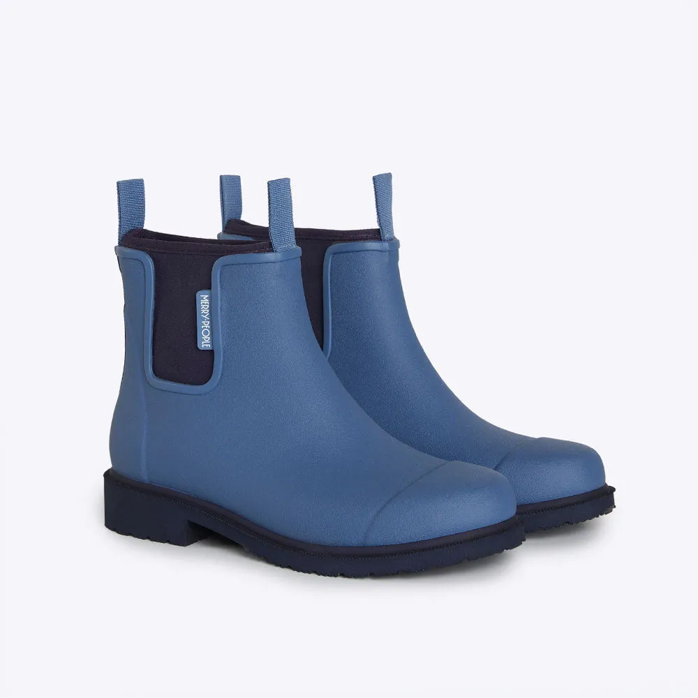 Bobbi Rain Boot // Denim Blue sold by Merry People