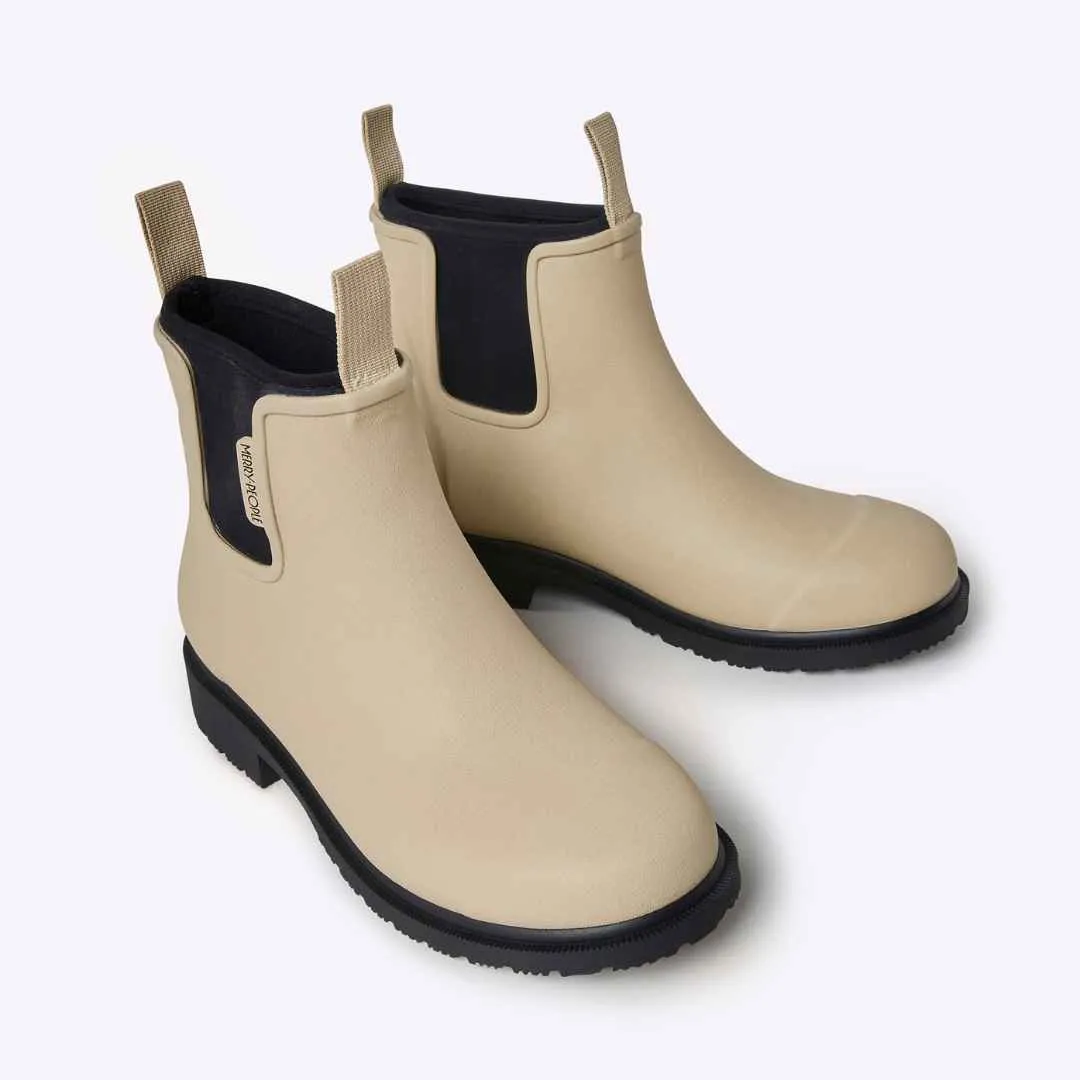 Bobbi Rain Boot // Sand sold by Merry People product image thumbnail 4