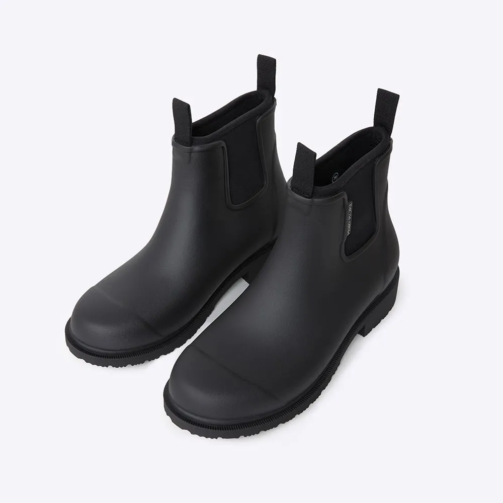 Bobbi Rain Boot // Black & Black sold by Merry People product image thumbnail 4