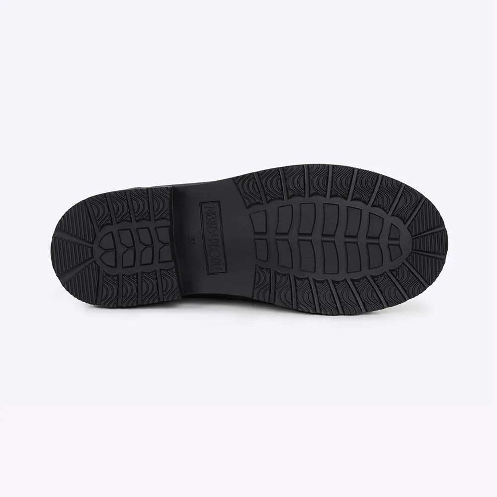 Bobbi Rain Boot // Black & Black sold by Merry People product image thumbnail 3