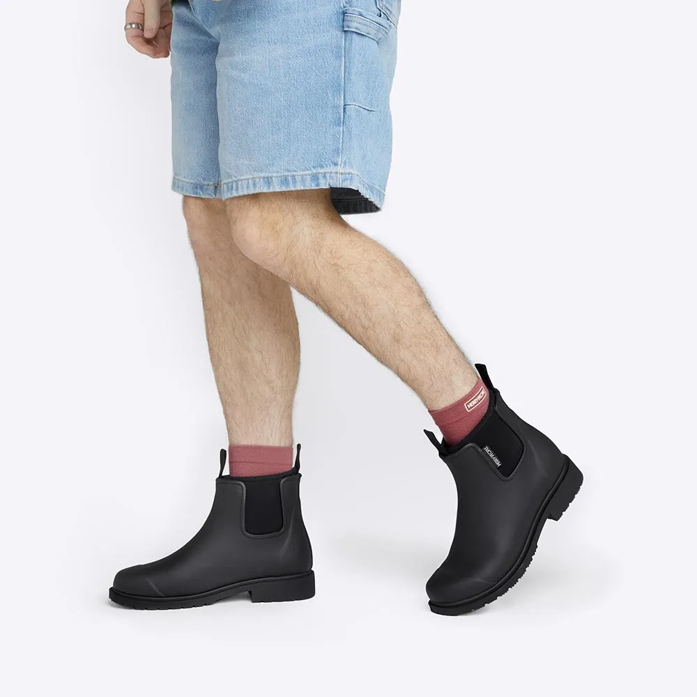 Bobbi Rain Boot // Black & Black sold by Merry People product image thumbnail 5