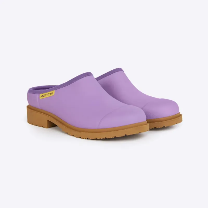 Billie Clog // Dusty Lilac made by Merry People