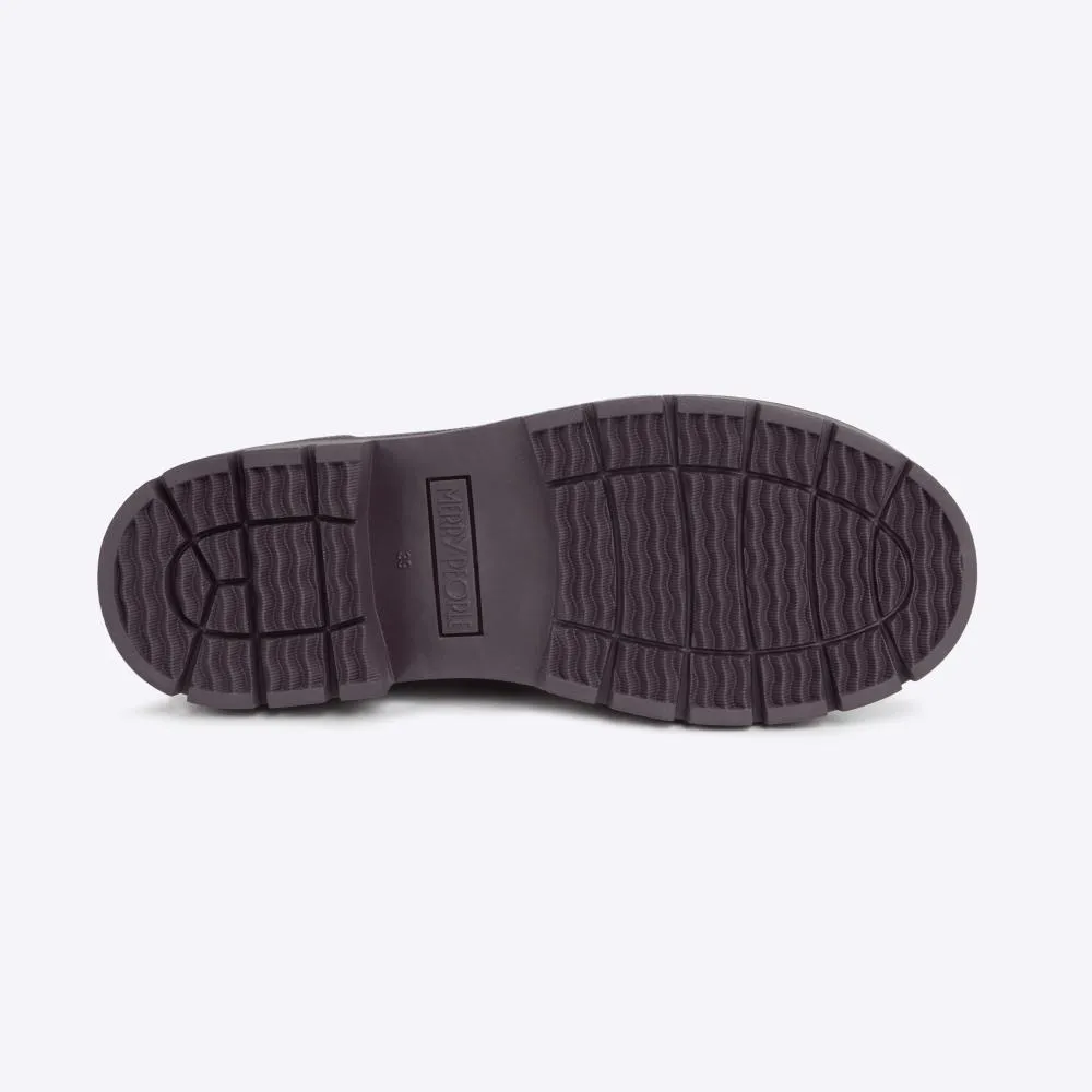 Fergie Tall Rain Boot // Dark Cherry sold by Merry People product image thumbnail 3