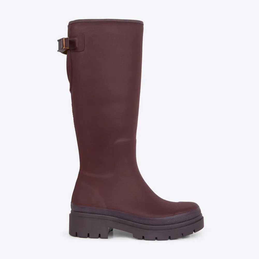 Fergie Tall Rain Boot // Dark Cherry sold by Merry People product image thumbnail 2