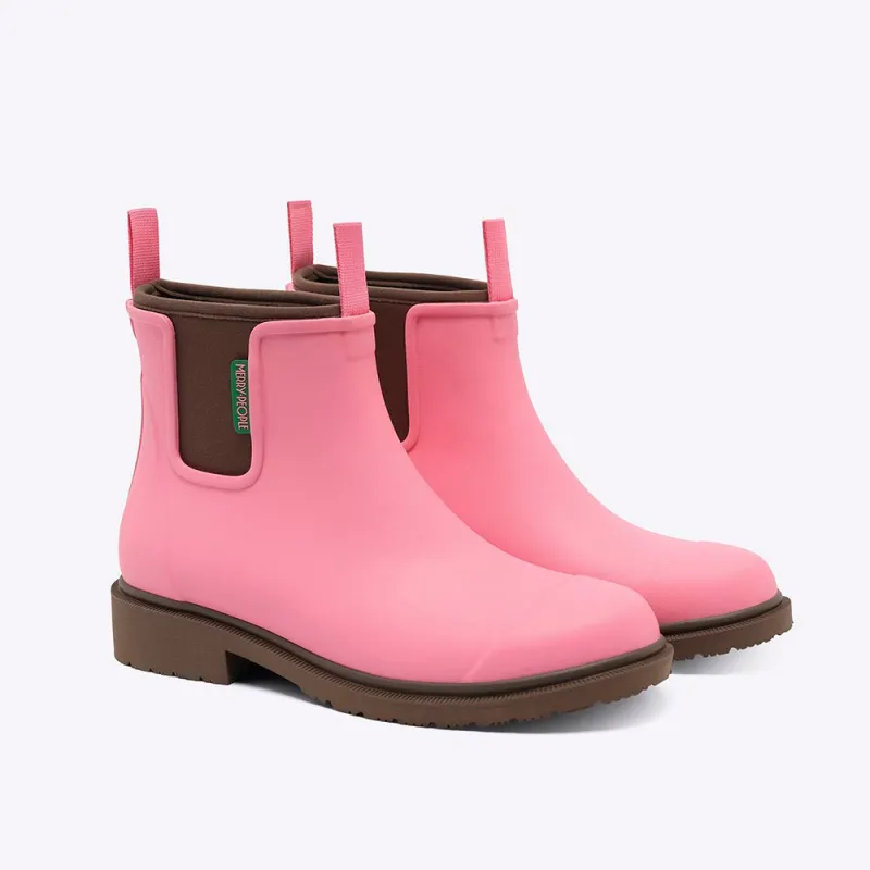 Bobbi Rain Boot // Musk Pink made by Merry People