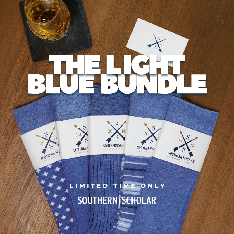 The Light Blue Bundle (5-Pack) made by Southern Scholar